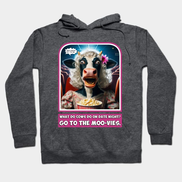 Cow Hoodie by The Design Deck